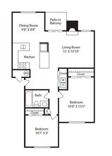 B1 Renovated K102 floor plan